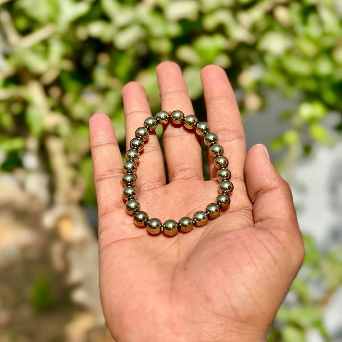 Golden pyrite Bracelet