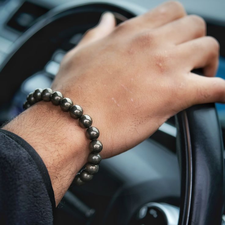 Pyrite Stone Bracelet