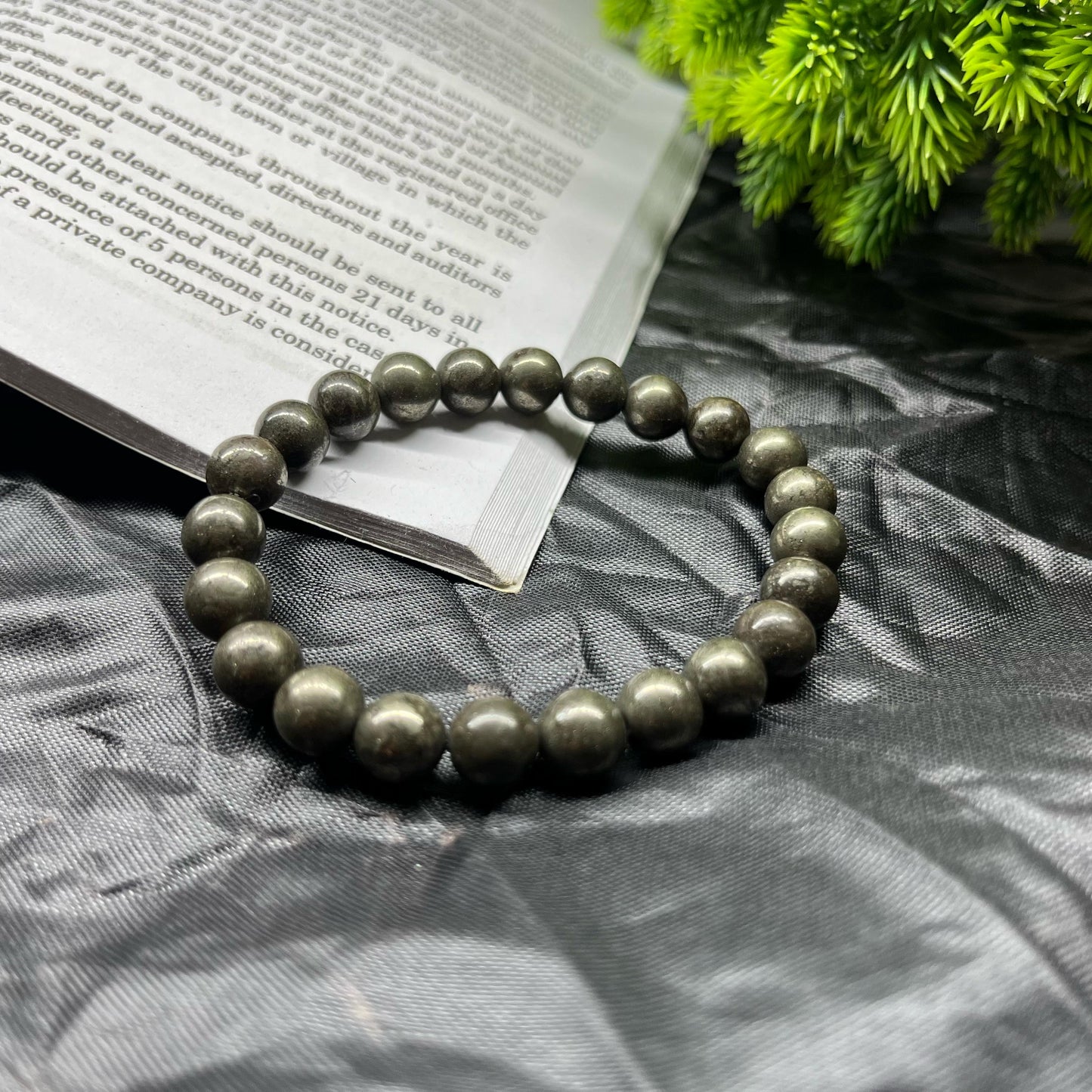 Pyrite Stone Bracelet