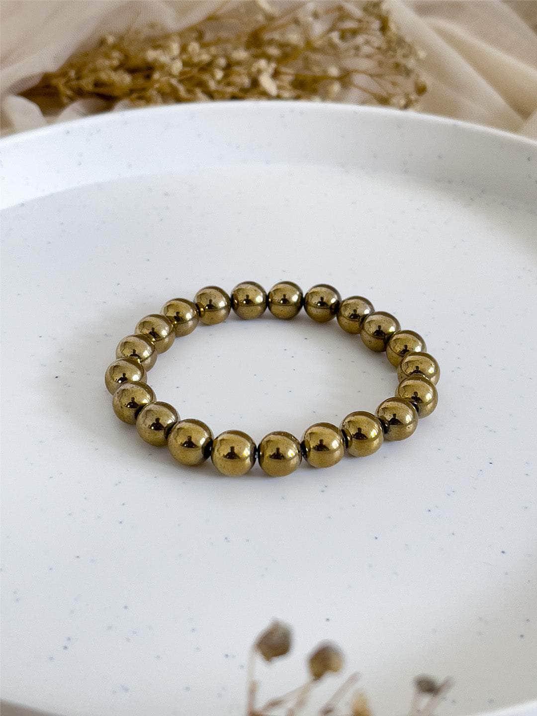 Golden pyrite Bracelet