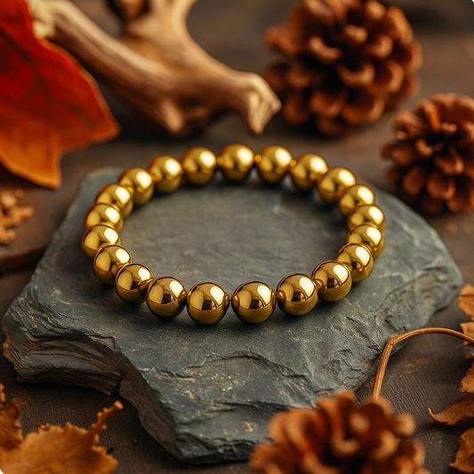 Golden pyrite Bracelet