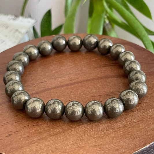 Prarthana Pyrite Stone Bracelet