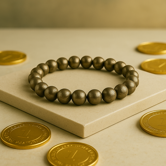 Pyrite Stone Bracelet